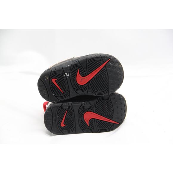 Nike Air More Uptempo Shoes Toddler 5C Gray Ash White Black Sneakers DH9722 200 - Picture 6 of 6